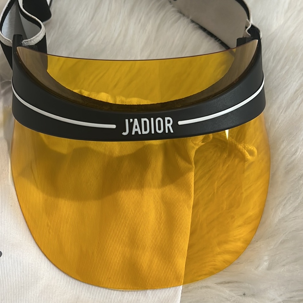 Dior Club1 Sun Visor Yellow. - Picture 2 of 5
